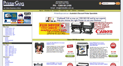 Desktop Screenshot of printerguys.com.au